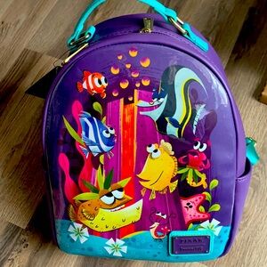 Pixar Finding Nemo Purple Backpack